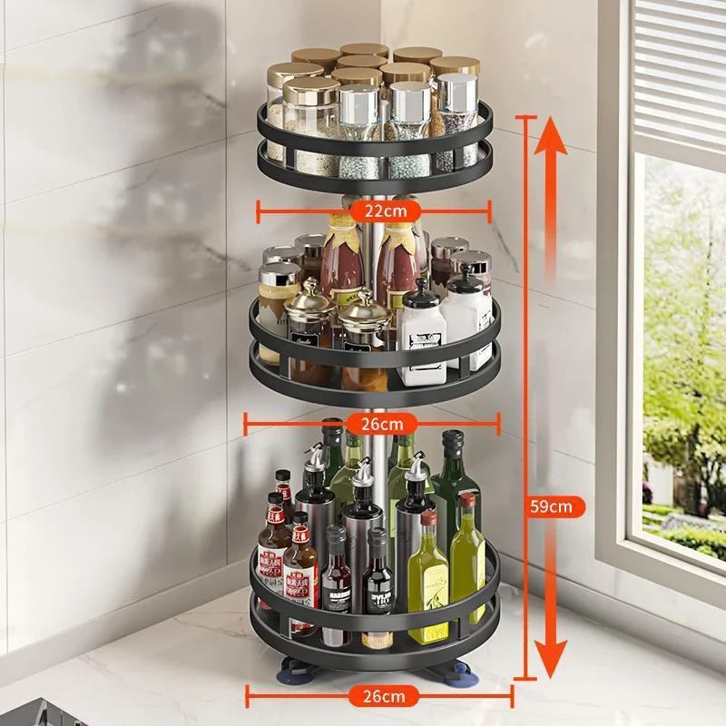 Rotating Spice Storage